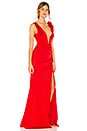 view 3 of 4 Patrick Gown in Red