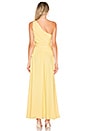 view 3 of 3 Titania Gown in Cream Yellow