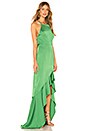 view 3 of 4 Maya Gown in Green