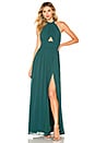 view 1 of 3 Hazel Gown in Emerald