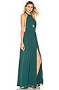 view 2 of 3 Hazel Gown in Emerald