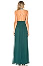 view 3 of 3 Hazel Gown in Emerald