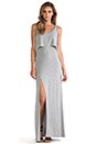view 1 of 4 Hello Goodbye Maxi Dress in Heather Grey