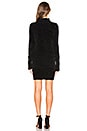 view 3 of 3 Rowan Chenille Sweater Dress in Black