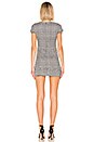 view 3 of 3 Zander Mini Dress in Black & White