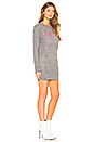 view 2 of 3 For Lovers Sweater Dress in Heather Grey & Pink