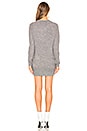 view 3 of 3 For Lovers Sweater Dress in Heather Grey & Pink