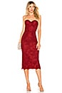 view 1 of 3 Tinley Midi Dress in Romance Red