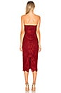 view 3 of 3 Tinley Midi Dress in Romance Red