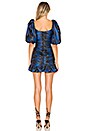 view 3 of 3 Beckett Mini Dress in Blue & Black
