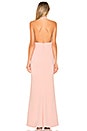 view 3 of 3 VESTIDO LARGO HALTER MORA in Light Pink