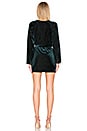 view 3 of 4 Addilyn Wrap Dress in Deep Emerald