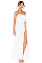 view 2 of 3 Anzen Gown in White