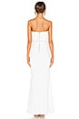 view 3 of 3 Anzen Gown in White