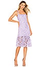 view 1 of 3 Under The Stars Midi Dress in Lavender