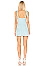 view 4 of 3 Emmeline Mini Dress in Teal