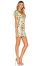 view 2 of 3 Kenna Mini Dress in Sage Floral