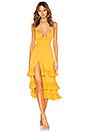 view 1 of 4 Lucie Midi Dress in Honey Yellow