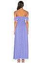 view 3 of 3 Ingrid Maxi in Blue & Ivory