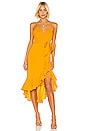 view 1 of 3 Bridget Midi Dress in Sunflower Yellow