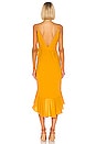 view 3 of 3 Bridget Midi Dress in Sunflower Yellow