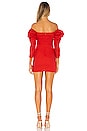 view 3 of 3 Isa Mini Dress in Cherry Red