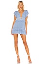 view 1 of 4 Joyce Mini Dress in Powder Blue