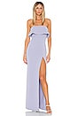 view 1 of 3 Tayshia Gown in Periwinkle
