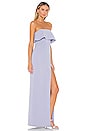 view 2 of 3 Tayshia Gown in Periwinkle