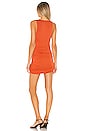view 3 of 3 Cordova Mini Dress in Brick Orange