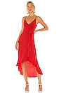 view 1 of 3 Bridget Midi Dress in Red