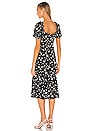 view 4 of 4 VESTIDO DENNIS in Black Polka Dot