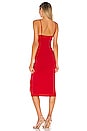 view 3 of 3 Skylar Midi in Red