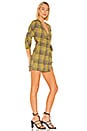 view 3 of 4 BOBBIE 원피스 in Yellow Plaid