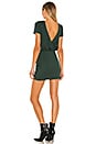view 3 of 4 Jenner Mini Dress in Forest Green