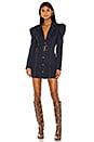 view 1 of 3 Rogue Mini Dress in Dark Denim