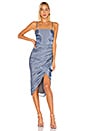 view 1 of 3 Nolita Midi Dress in Slate Blue