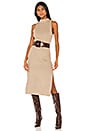 view 1 of 4 Linden Midi Dress in Oatmeal Tan