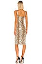 view 3 of 3 Easton Midi Dress in Snake Skin