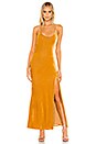 view 1 of 3 Lina Maxi Dress in Gold