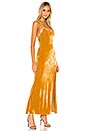 view 2 of 3 Lina Maxi Dress in Gold