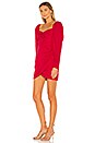 view 2 of 4 Devan Mini Dress in Leopard Red