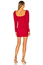 view 3 of 4 Devan Mini Dress in Leopard Red