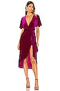 view 1 of 3 Brene Midi Dress in Magenta