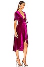 view 2 of 3 Brene Midi Dress in Magenta