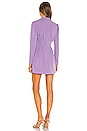 view 3 of 3 City Blazer Dress in Lilac Purple