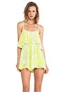 view 1 of 5 VESTIDO ARIES in Abstract Yellow