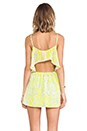 view 4 of 5 VESTIDO ARIES in Abstract Yellow