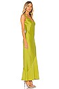 view 2 of 4 ROBE MAXI MARCELINE in Apple Green