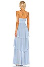 view 3 of 3 Celeste Gown in Baby Blue